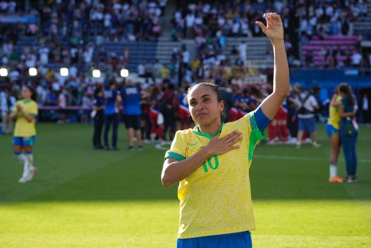 No adeus de Marta das Olimpíadas, Brasil fica com a prata nos Jogos de Paris por Vitor Jubini
