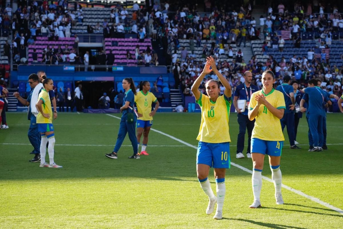 No adeus de Marta das Olimpíadas, Brasil fica com a prata nos Jogos de Paris por Vitor Jubini