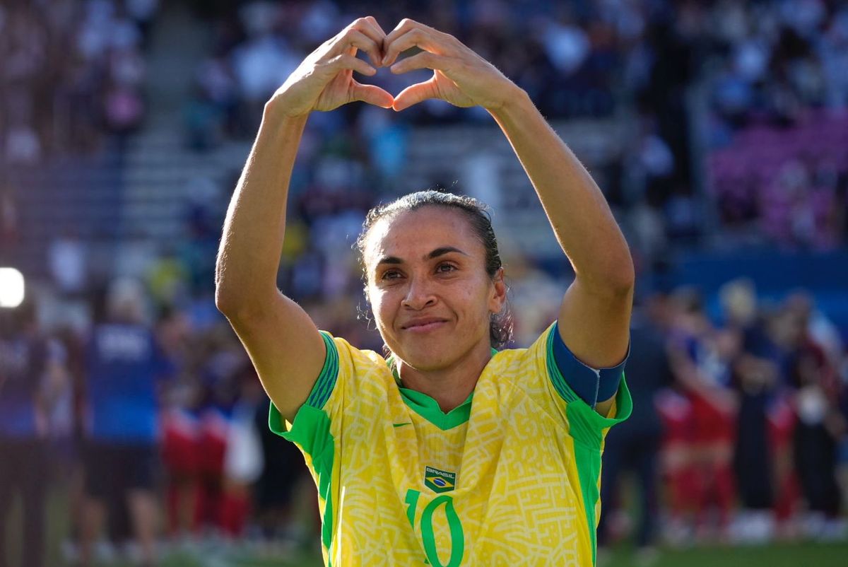 No adeus de Marta das Olimpíadas, Brasil fica com a prata nos Jogos de Paris por Vitor Jubini