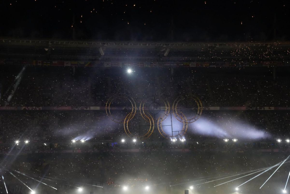 As imagens do encerramento das Olimpíadas de Paris por Vitor Jubini