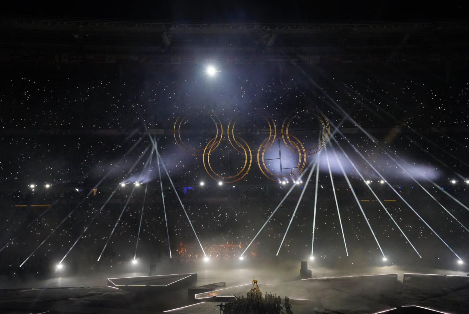 As imagens do encerramento das Olimpíadas de Paris