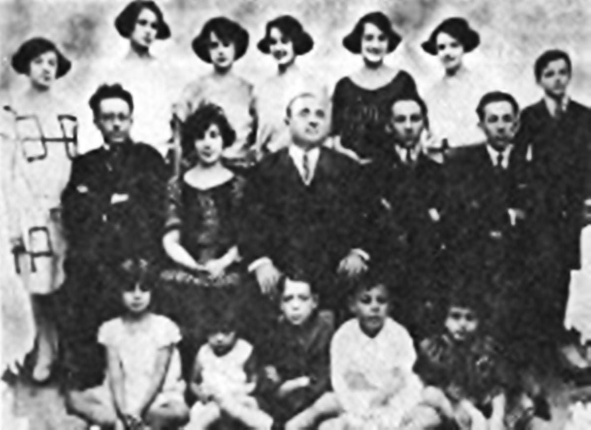 Família Vivacqua no início do Século passado