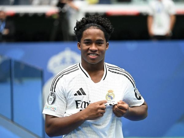 Endrick já participou de amistosos pelo Real Madrid e está perto de fazer a estreia oficial pelo clube