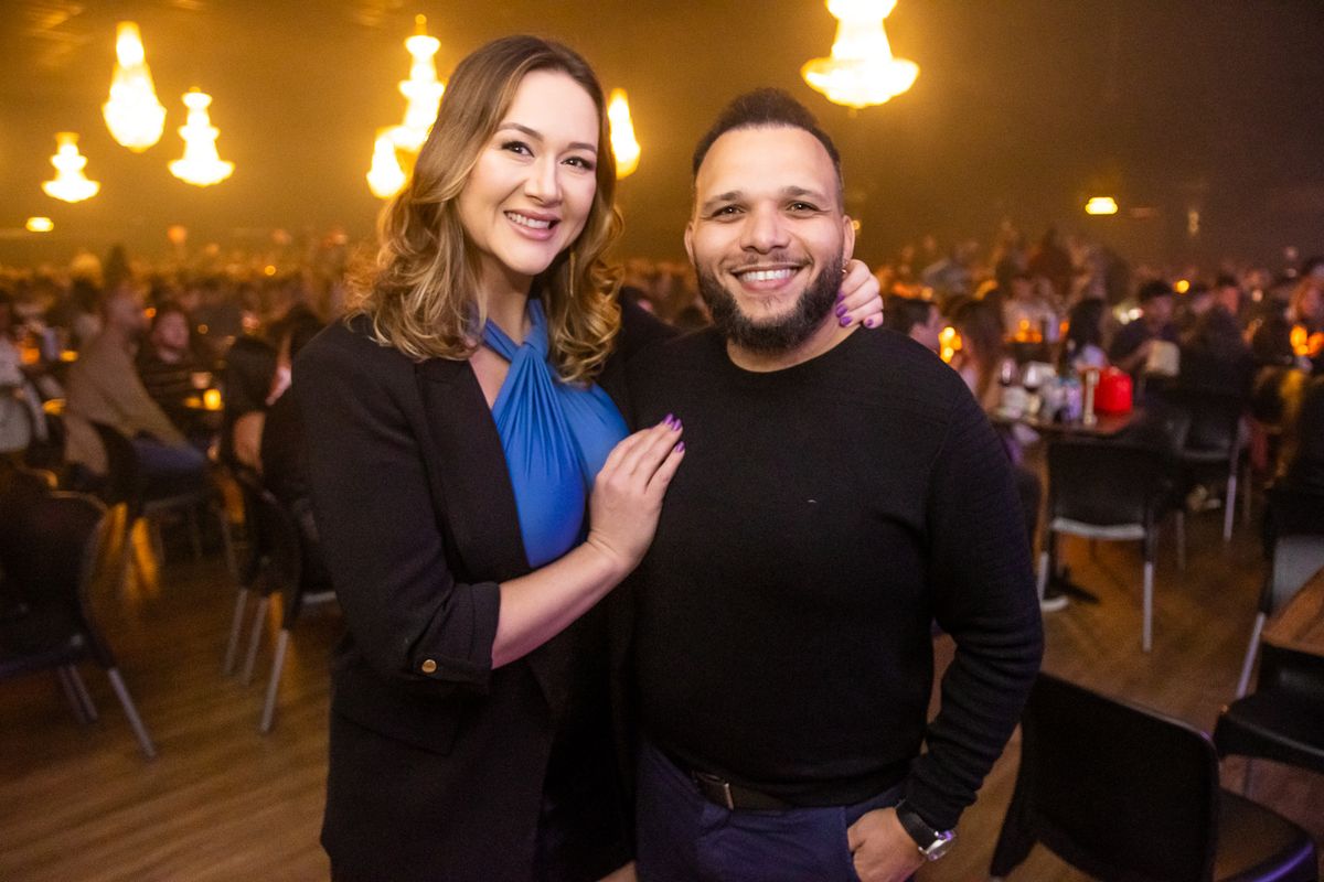 Ludmilla Herzog e Tiago Padim