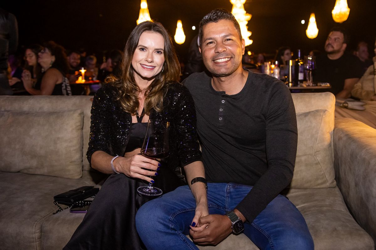 Vânia Beger e Frabrício Freitas