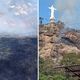 Imagem - Incêndio atinge Morro do Cristo, ponto turístico de Mimoso do Sul