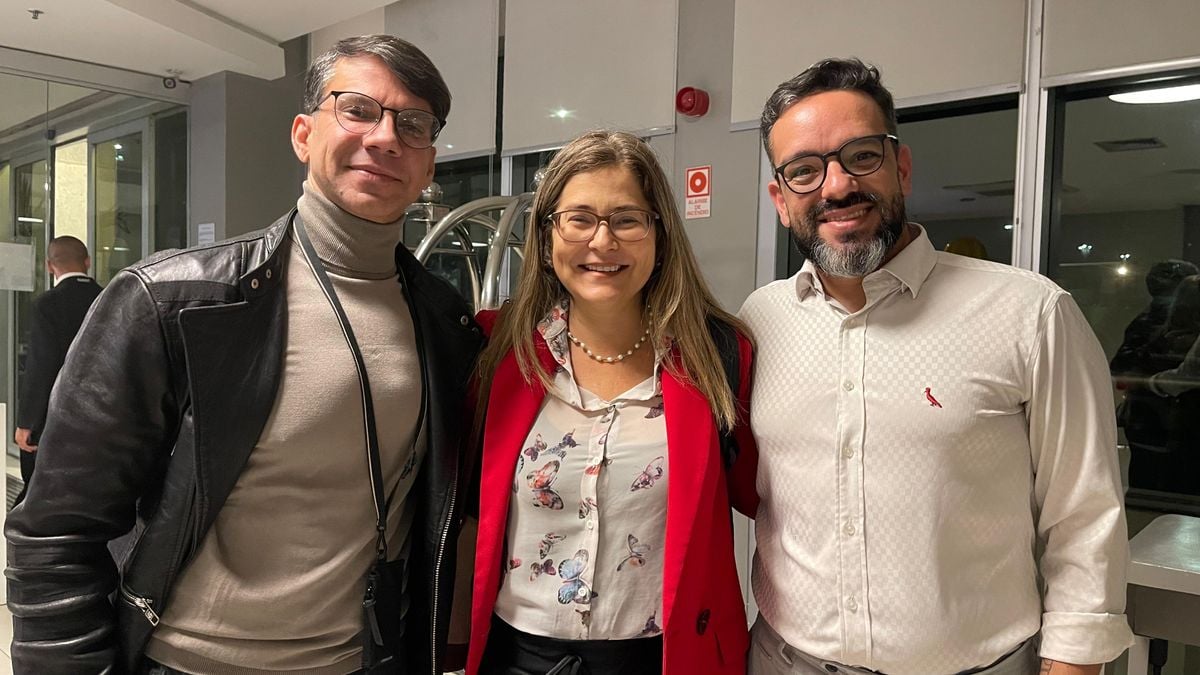 Leonardo Davel, Juliane Zaché e Carlos Bittencourt 