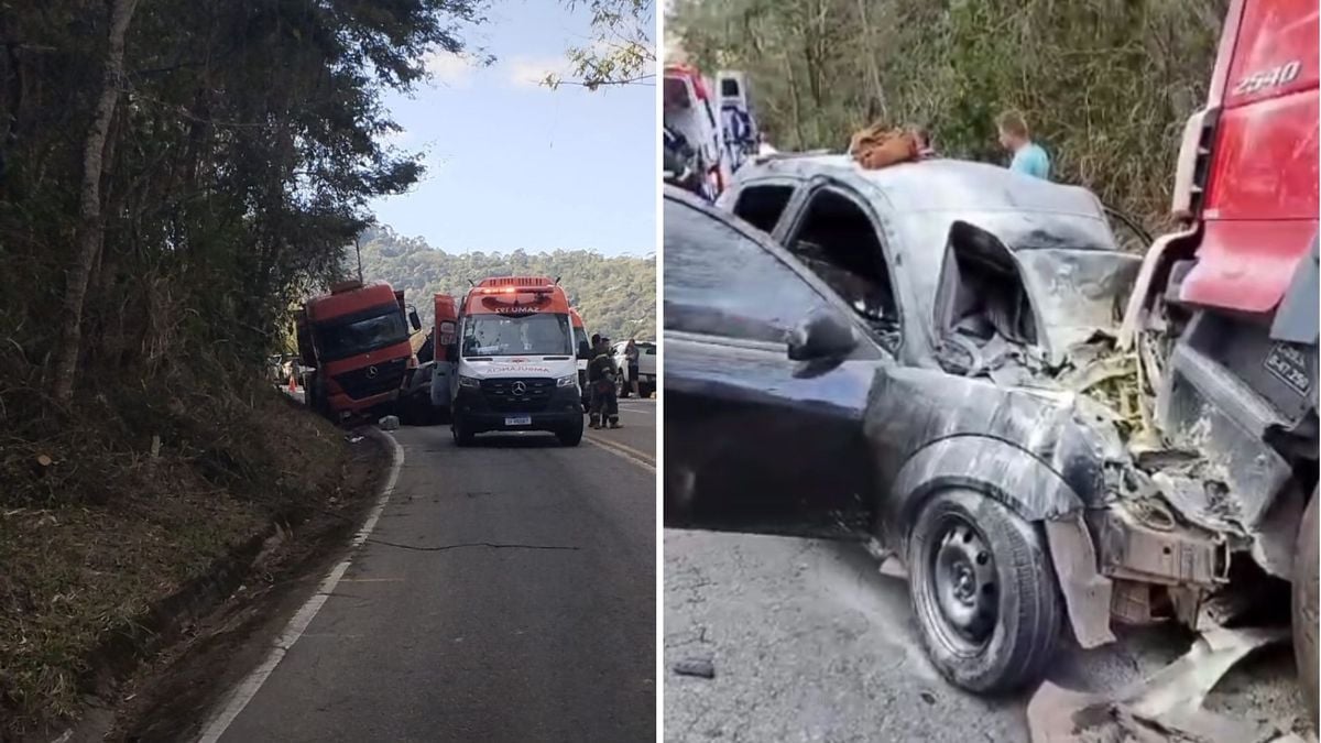 Mulher morre e duas crianças são socorridas após acidente em Castelo 