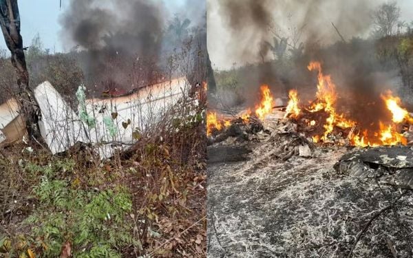 Acidente de avião no Mato Grosso vitima todos os passageiros