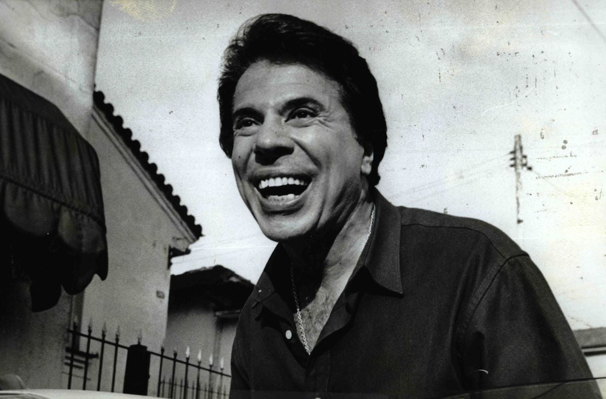 **ARQUIVO** SÃO PAULO, SP, BRASIL, 25.10.1989: Retrato do empresá¡rio, dono do SBT e apresentador de TV, Silvio Santos. (Foto: Jorge Araújo/Folhapress) por Foto: Jorge Araújo/Folhapress