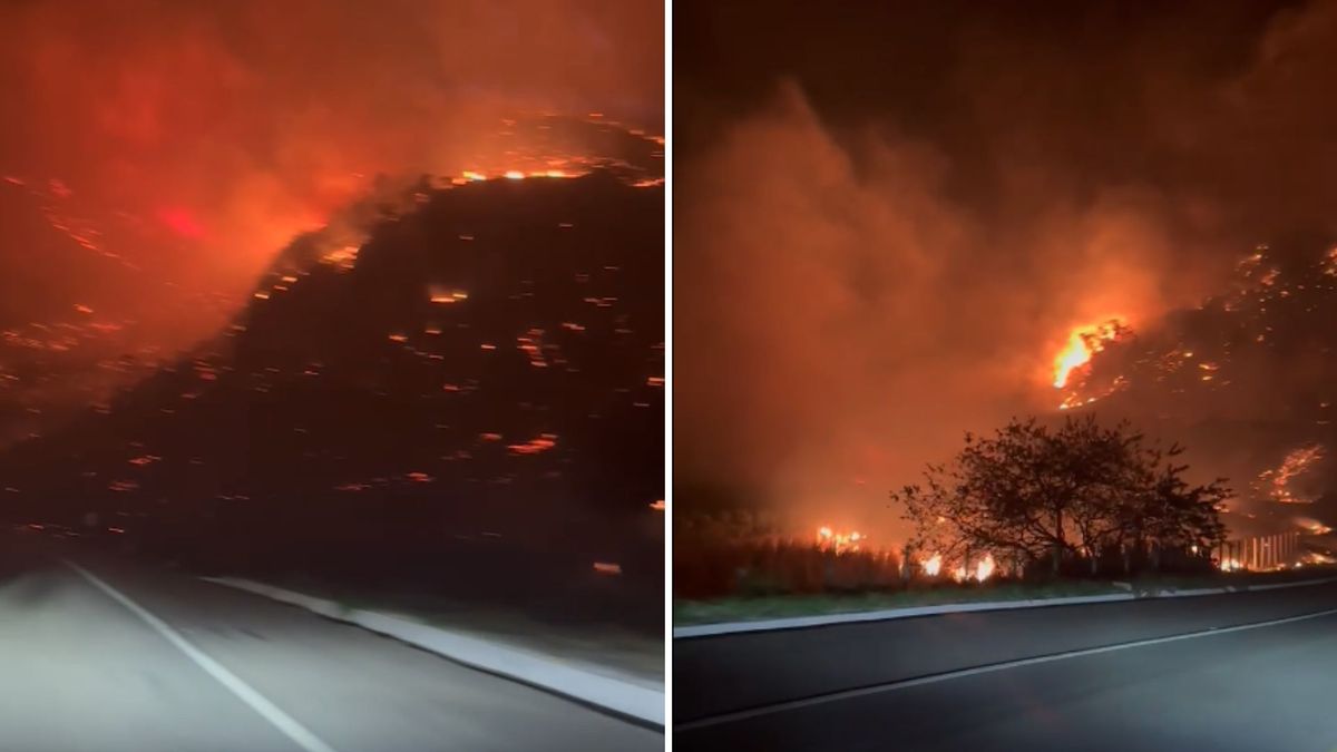 Incêndio atinge área de mata no Noroeste do ES.