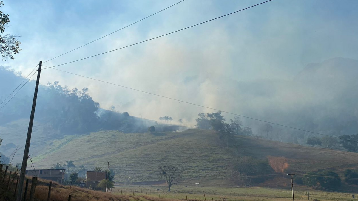 Incêndio de grandes proporções atinge o Parque Estadual Mata das Flores em Castelo; veja vídeos