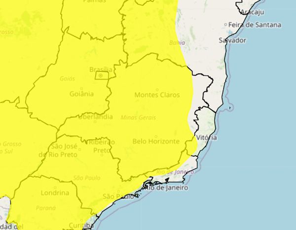 ES recebe alerta de baixa umidade do ar e risco de incêndios florestais