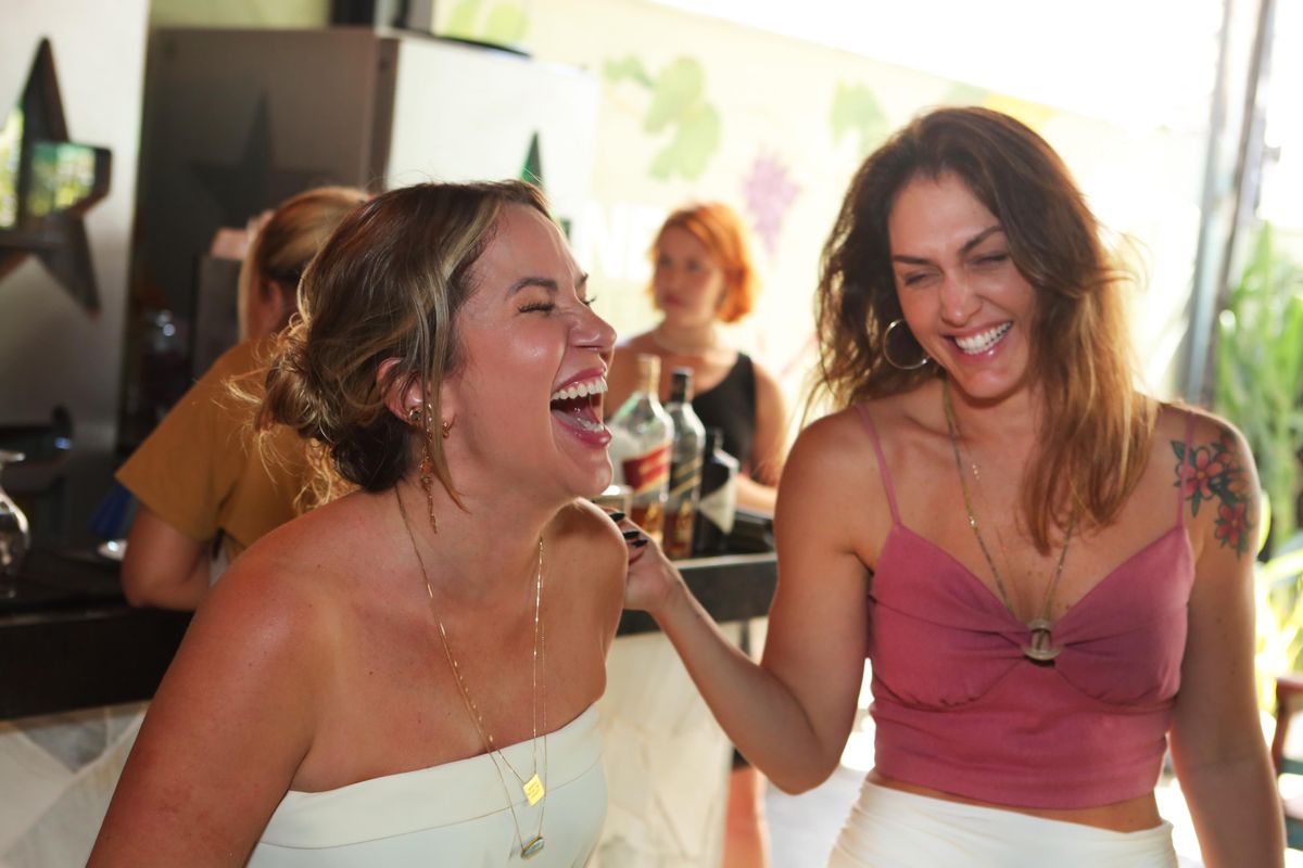 Rachel Pires e Juliana Modenese