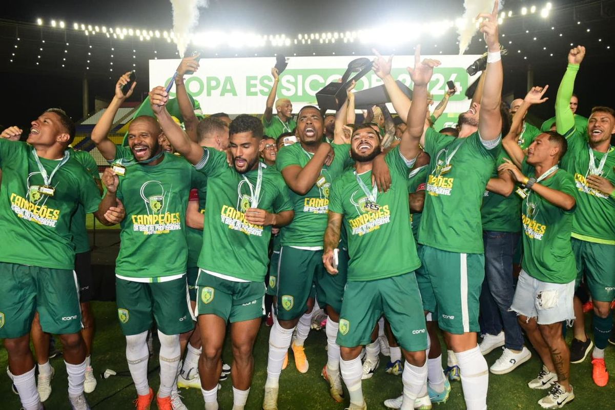 Final da Copa ES entre Porto Vitória e Vitória por Carlos Alberto Silva