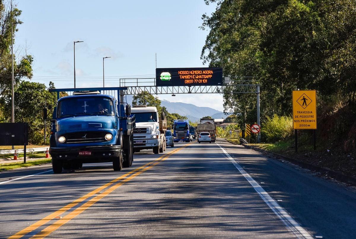 recho da BR 101 entre KM 242 e 247 sob gestao da ECO 101 