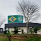 Bandeira do Brasil em presídio de viana