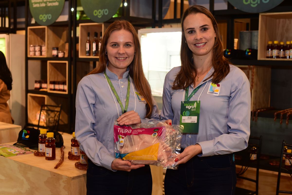 Amanda Bullerjahn e Alice Kohler, representantes da Coopram