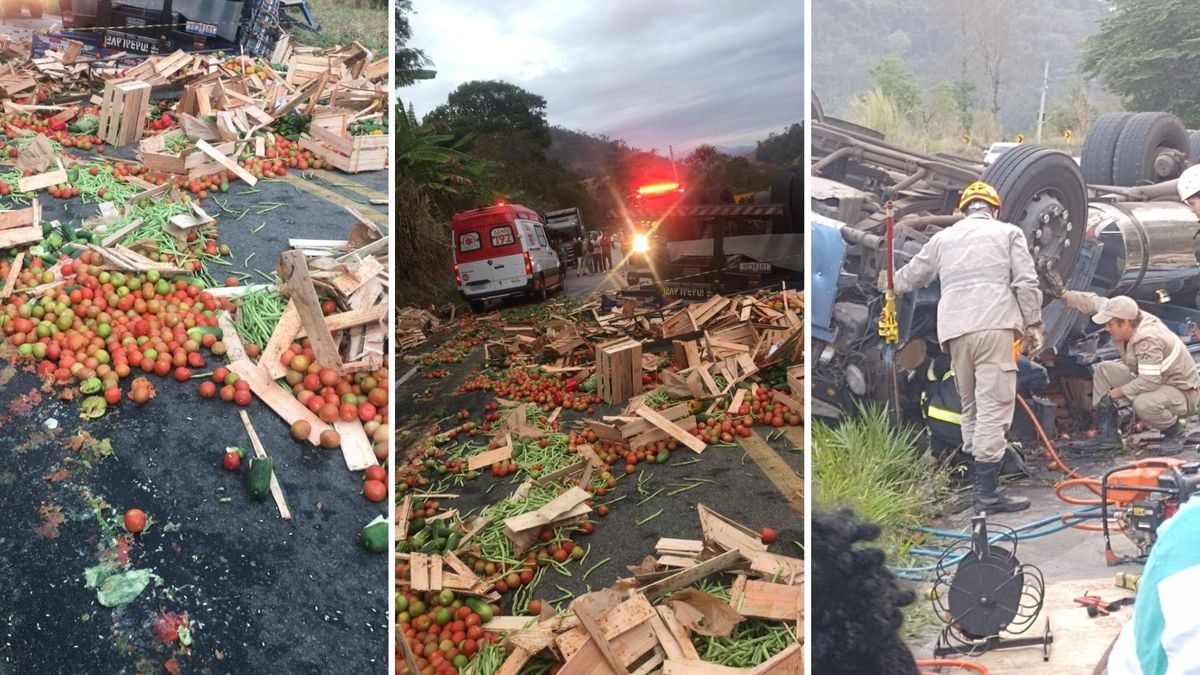 Motorista de caminhão morre em acidente na ‘Curva da Morte’ no Sul do ES 