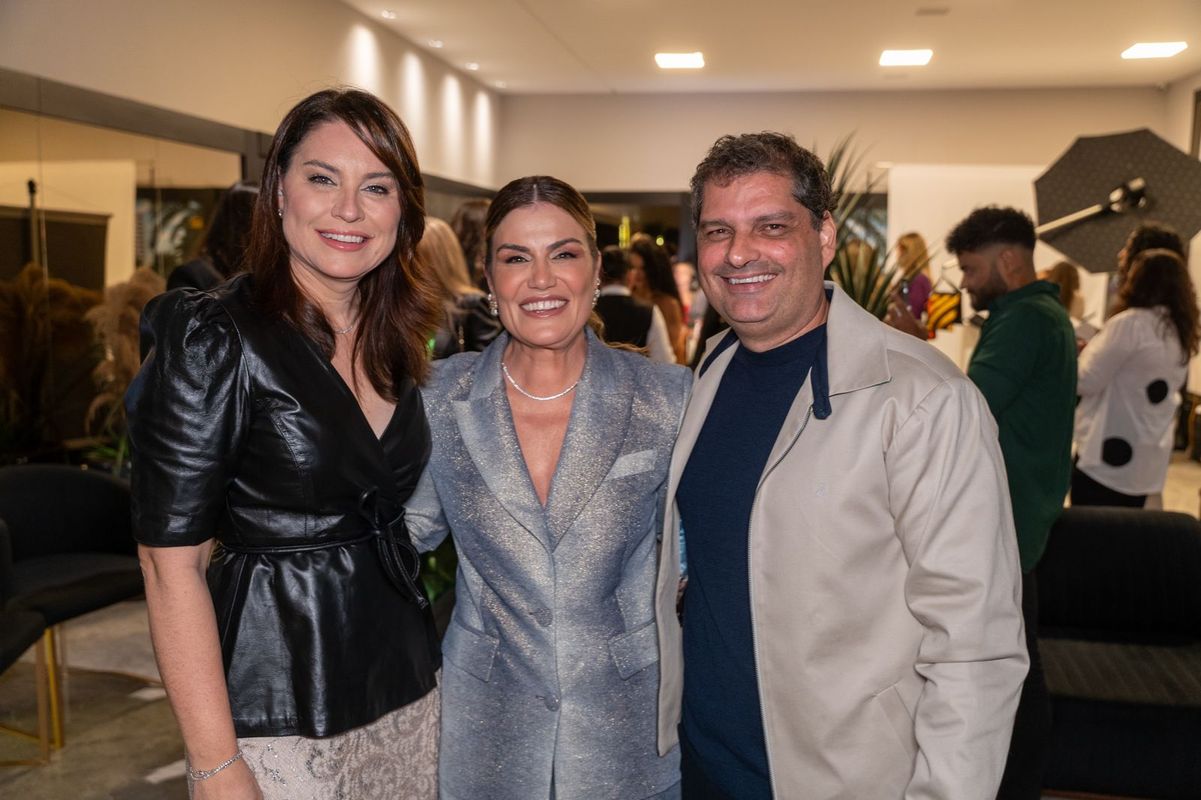 Debora Veronez, Priscila Passamani e Patrick Ribeiro