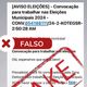 Imagem - TRE-ES alerta para golpe em falsa mensagem de convocação de mesários