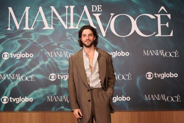 Chay Suede na festa de lançamento de ‘Mania de Você’