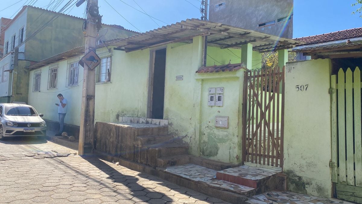 Local onde aconteceu o crime no bairro Olívio Zanotelli, em Colatina