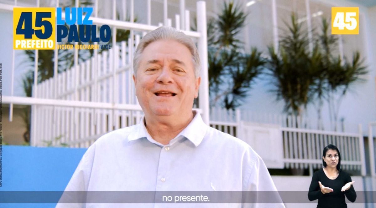 Luiz Paulo Vellozo Lucas é candidato à Prefeitura de Vitória.