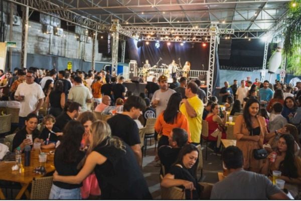 Mais de 40 estilos de cervejas artesanais estarão disponíveis no evento.