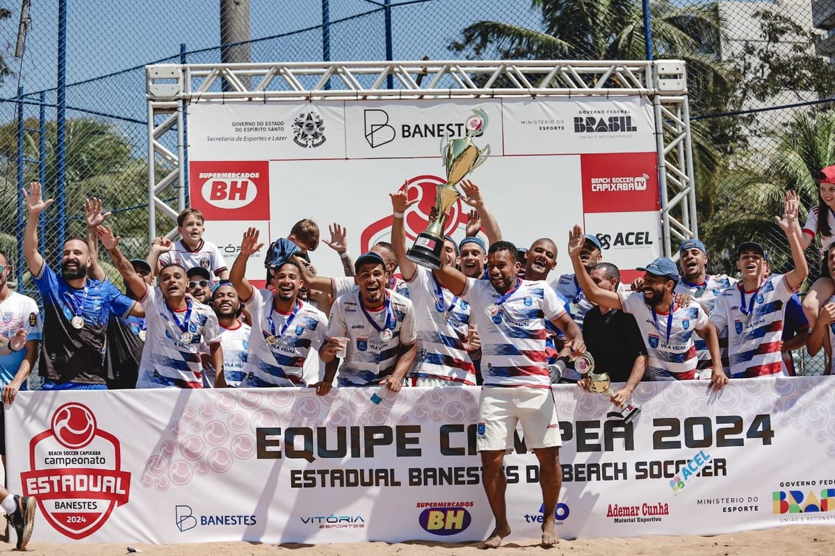 Vila Velha venceu o Estadual de Beach Soccer