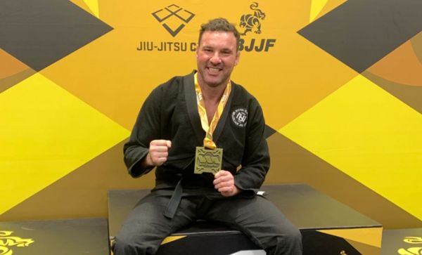  Alexandre Campos com a medalha do Mundial de Jiu-jitsu