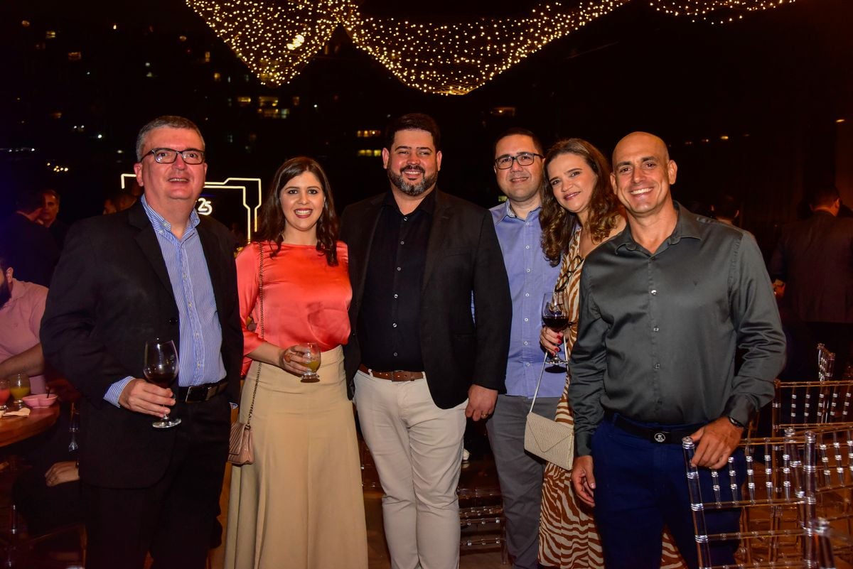  Luiz Medina, Isabella Segatto, Vitor Ventura, Bruno Ferraço, Ana Paula Ferraço e Célio di Cavalcanti