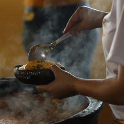 Durante o festival, será vendida uma minipanela de barro com moqueca, arroz e pirão