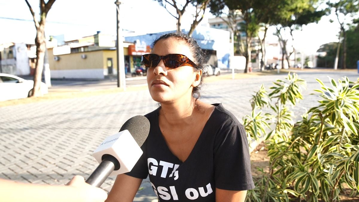 Débora Pereira, moradora de Colina de Laranjeiras.