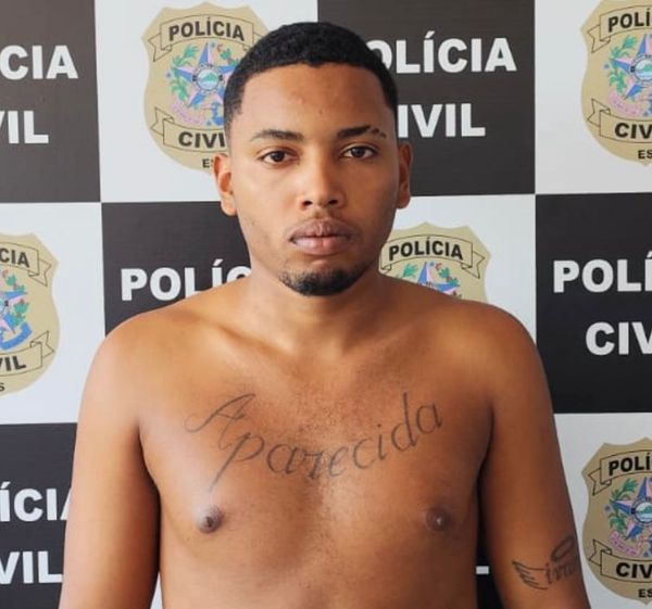 Gabriel Ferreira Adão, de 22 anos, preso suspeito da morte de motorista de app por Divulgação | Polícia Civil