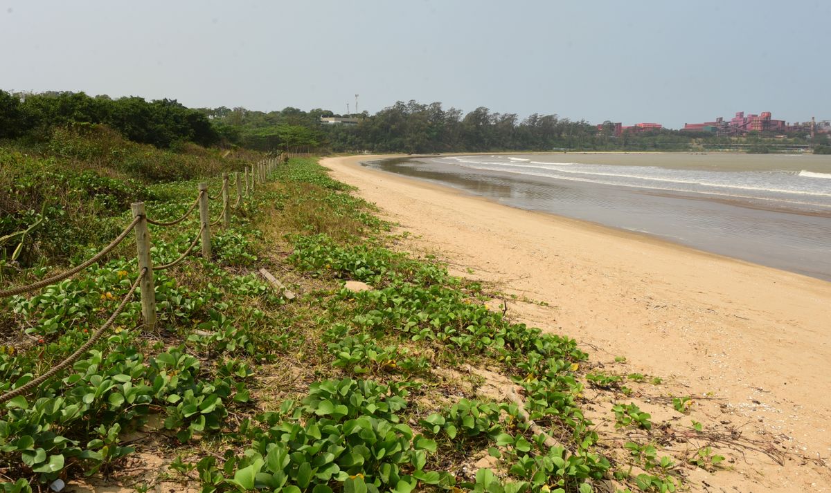 Praia de Camburi, onde a areia foi trocada por Ricardo Medeiros
