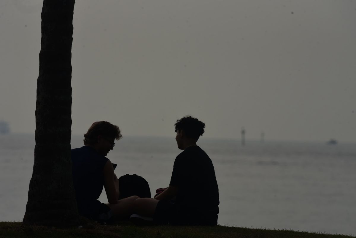 Tempo amanheceu com névoa branca nesta quarta-feira (4) por Ricardo Medeiros