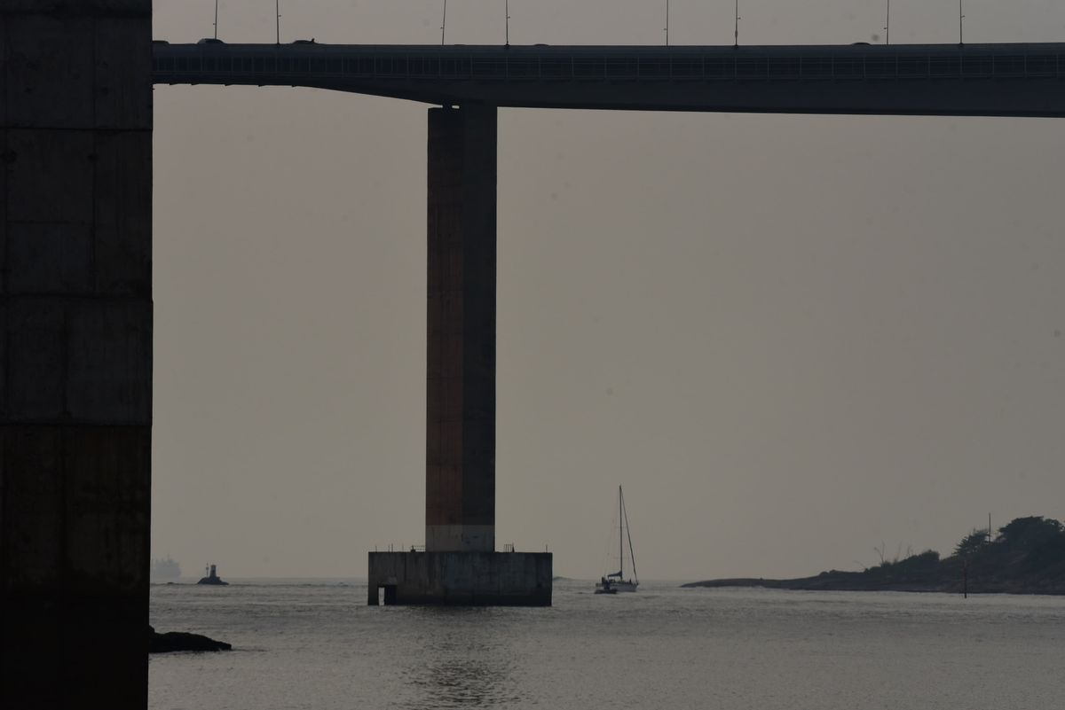 Tempo amanheceu com névoa branca nesta quarta-feira (4) por Ricardo Medeiros