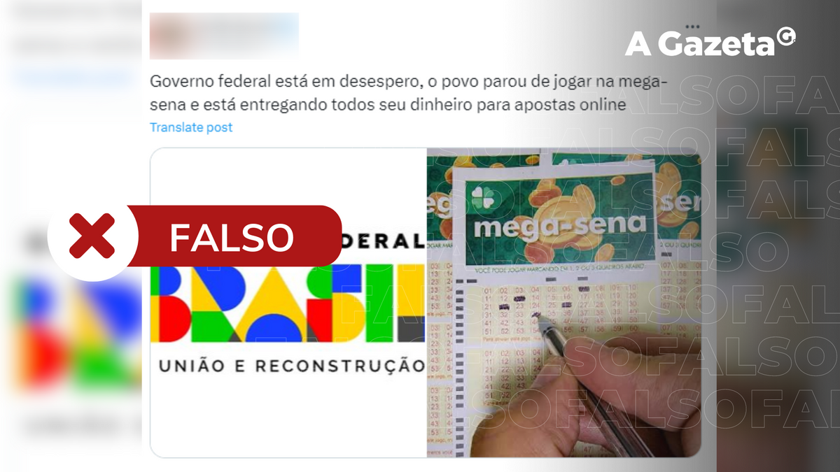 Falso: número de apostas na Mega-Sena não caiu após crescimento das bets