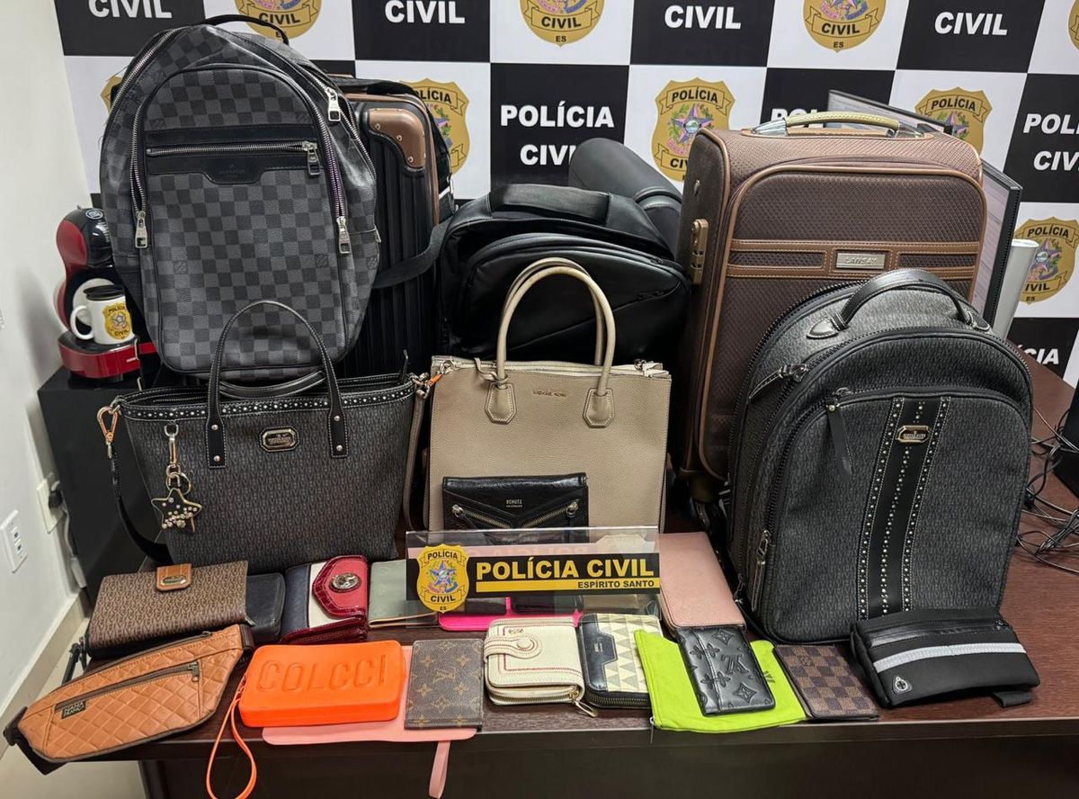 Trio atuava roubando carros em bairros nobres em Vitória. por Polícia Civil 