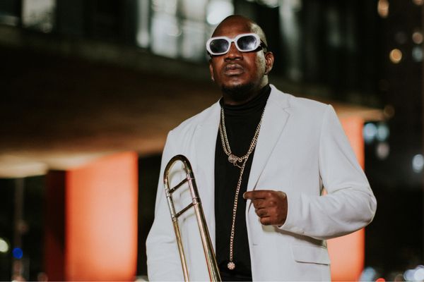 O trombonista Joabe Reis é de Cachoeiro de Itapemirim