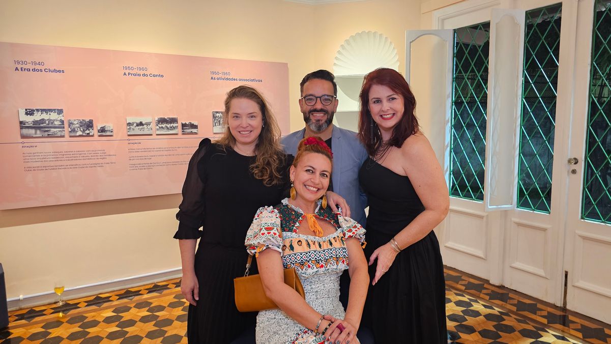 Tatiana Tilatti, Carlos Bittencout, Engre Tenório e Vanessa Unterkircher 