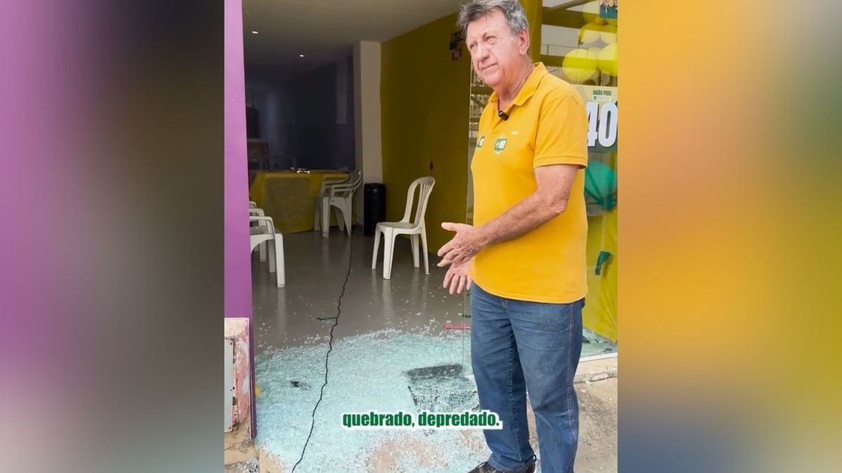 Darcy Dettmann denunciou vandalismo em comitê