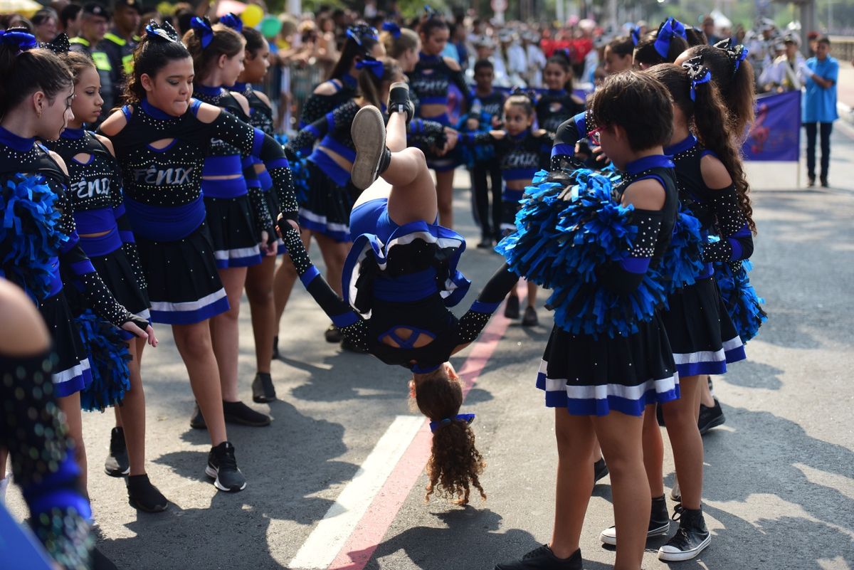 Desfile-cívico do 7 de setembro no Centro de Vitória por Ricardo Medeiros