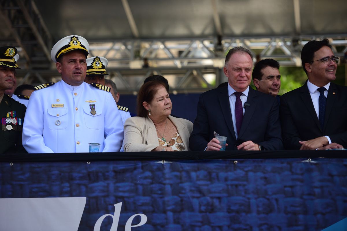 Desfile-cívico do 7 de setembro no Centro de Vitória por Ricardo Medeiros