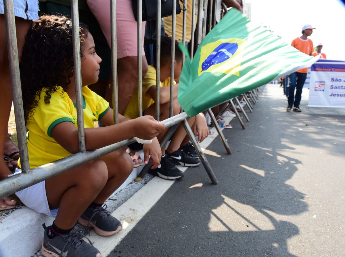 Desfile-cívico do 7 de setembro no Centro de Vitória por Ricardo Medeiros