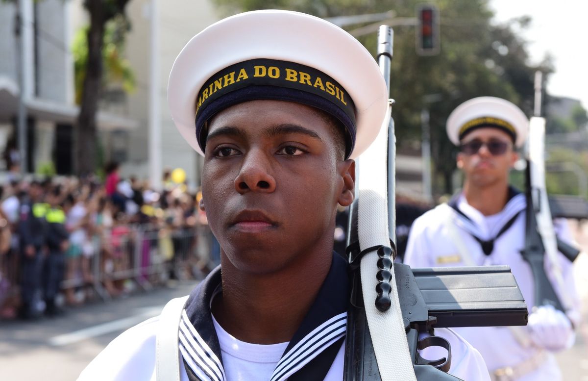 Desfile-cívico do 7 de setembro no Centro de Vitória por Ricardo Medeiros