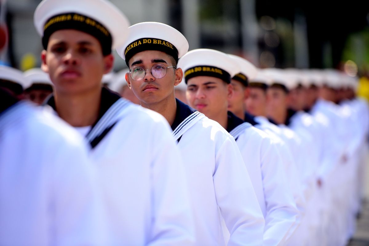 Desfile-cívico do 7 de setembro no Centro de Vitória por Ricardo Medeiros