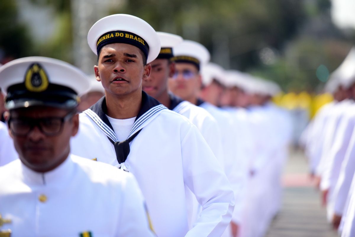 Desfile-cívico do 7 de setembro no Centro de Vitória por Ricardo Medeiros