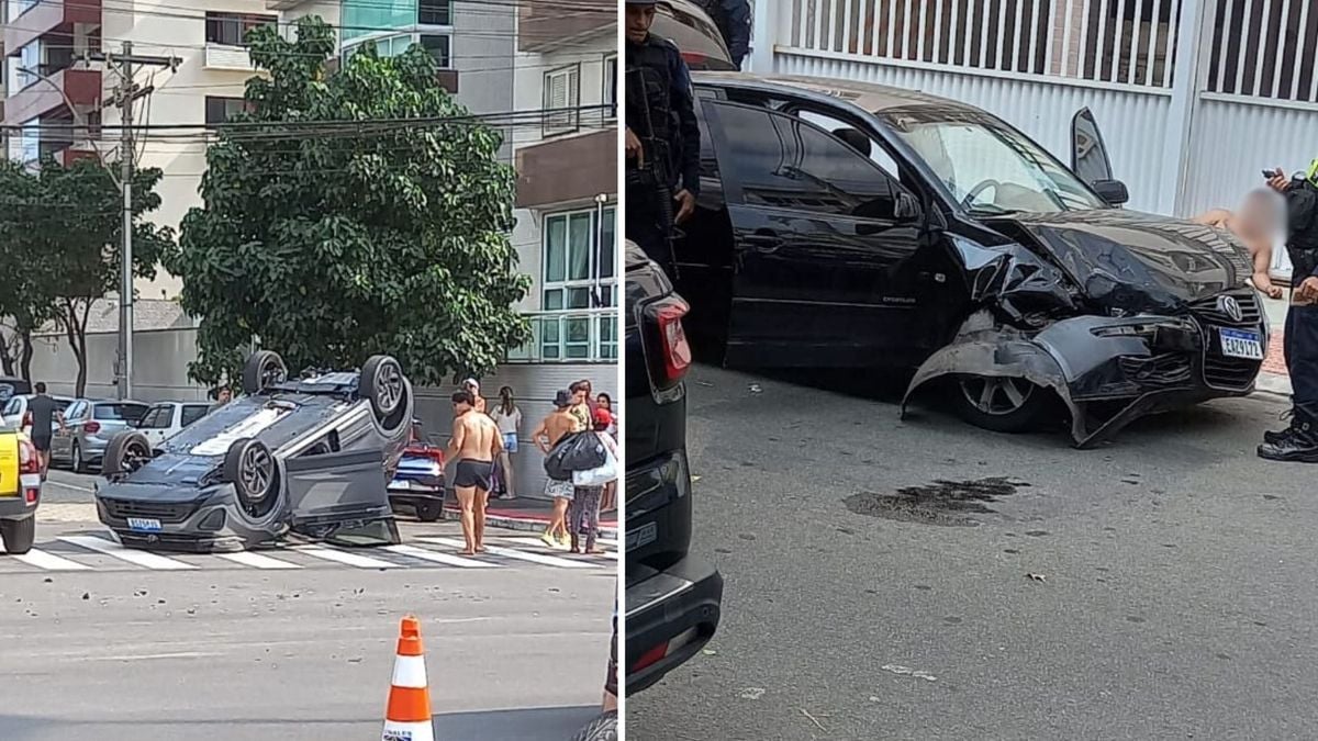 Acidente na Mata da Praia, em Vitória